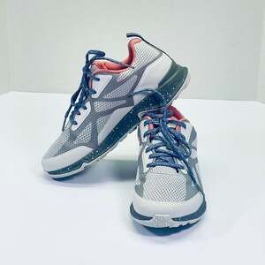 Columbia Women Vitesse Outdry Waterproof Hiking Shoes Grey Ice Canyon Rose US 7
